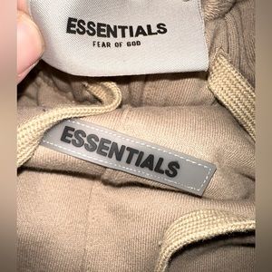 Fear of God “ESSENTIALS” hoodie and joggers suit